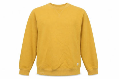 Mens UK Size L Easy Yellow Pullover Sweatshirt