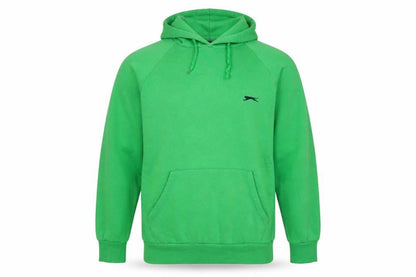 Mens UK Size L Slazenger Green Pullover Hoodie