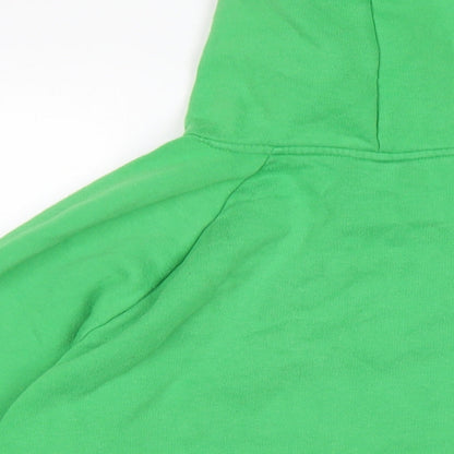 Mens UK Size L Slazenger Green Pullover Hoodie