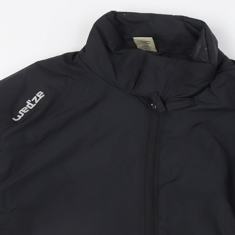 Womens UK Size S DECATHLON Black Jacket