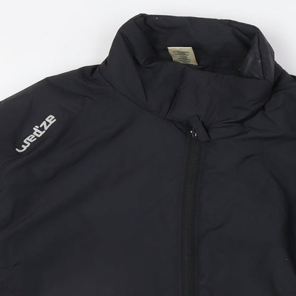Womens UK Size S DECATHLON Black Jacket