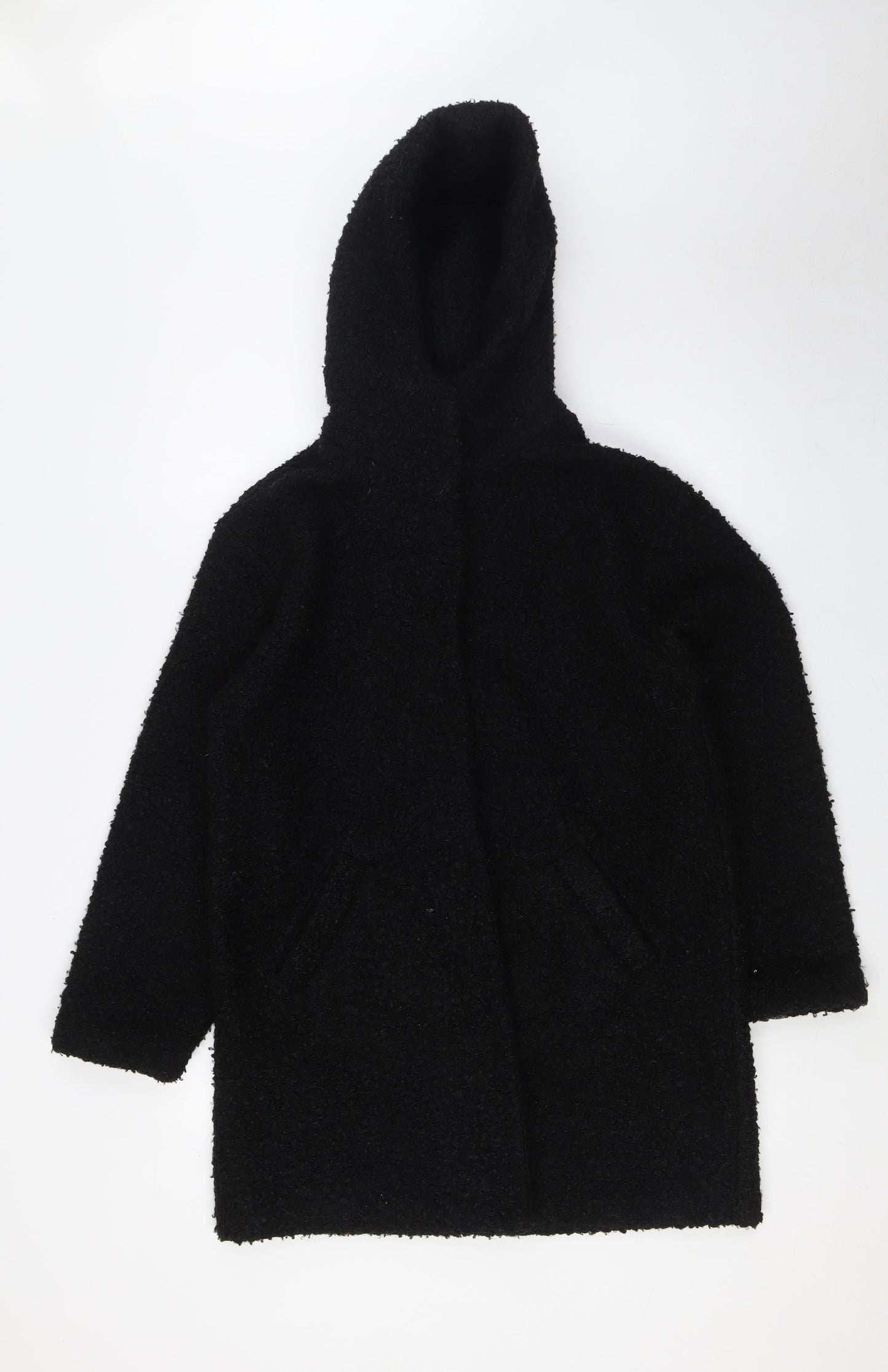 Womens UK Size S Klass Black Overcoat