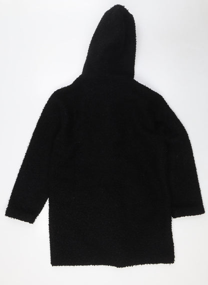 Womens UK Size S Klass Black Overcoat