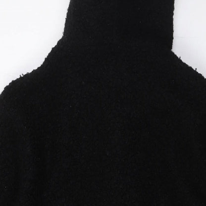 Womens UK Size S Klass Black Overcoat