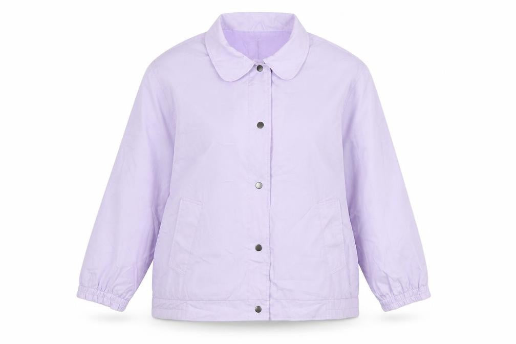 Damart Womens Purple Jacket Size 20 Snap