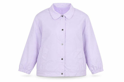 Damart Womens Purple Jacket Size 20 Snap