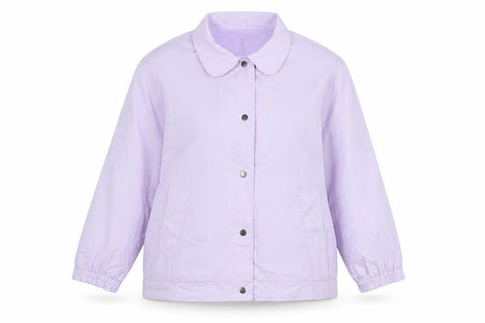 Damart Womens Purple Jacket Size 20 Snap