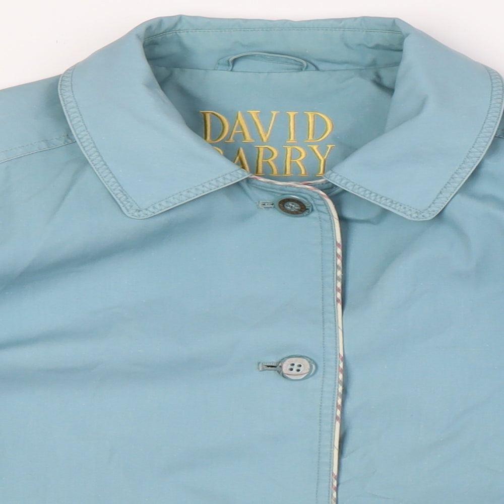 Womens UK Size 16 David Barry Blue Jacket