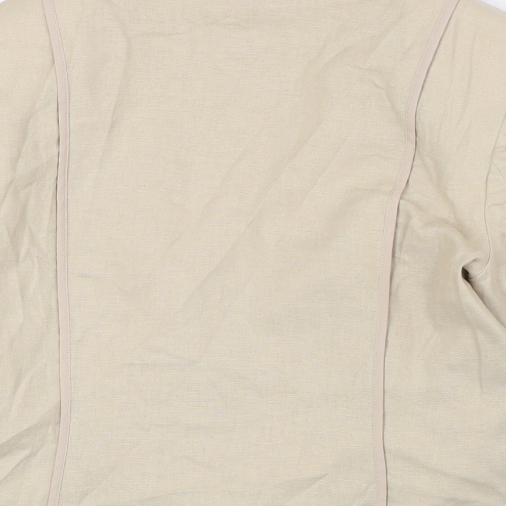 Womens UK Size 12 Marks and Spencer Beige Jacket