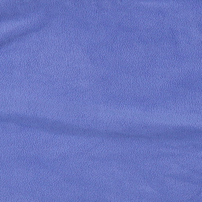 Nuggets Womens Blue Polyester Pullover Sweatshirt Size M Zip - Pockets