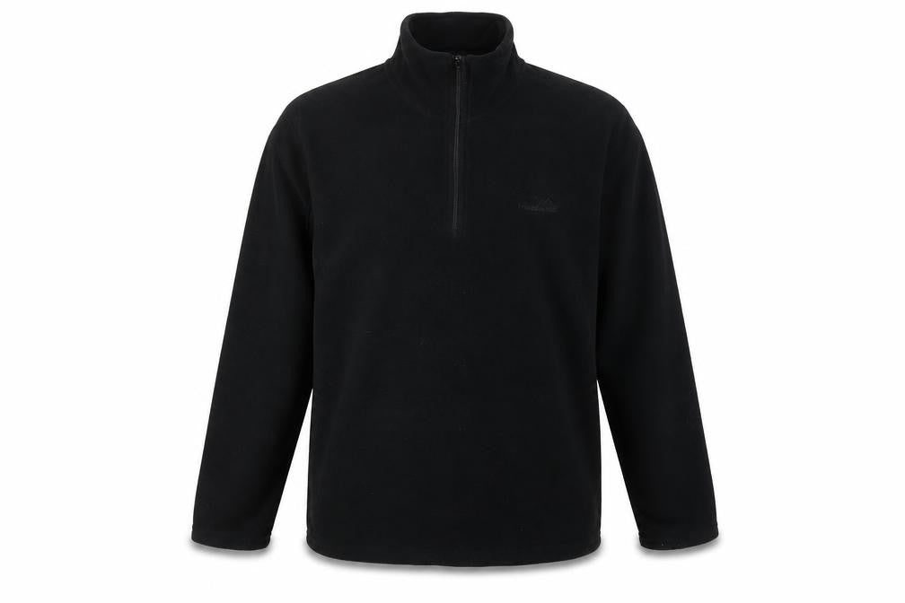 Freedom Trail Mens Black Polyester Pullover Sweatshirt Size L