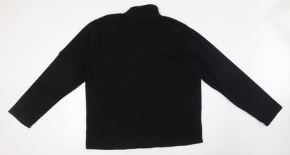 Mens UK Size L FREEDOM TRAIL Black Pullover Sweatshirt