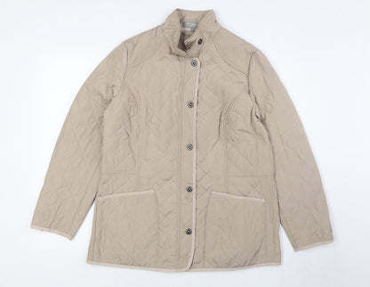 Womens UK Size 14 Marks and Spencer Beige Jacket