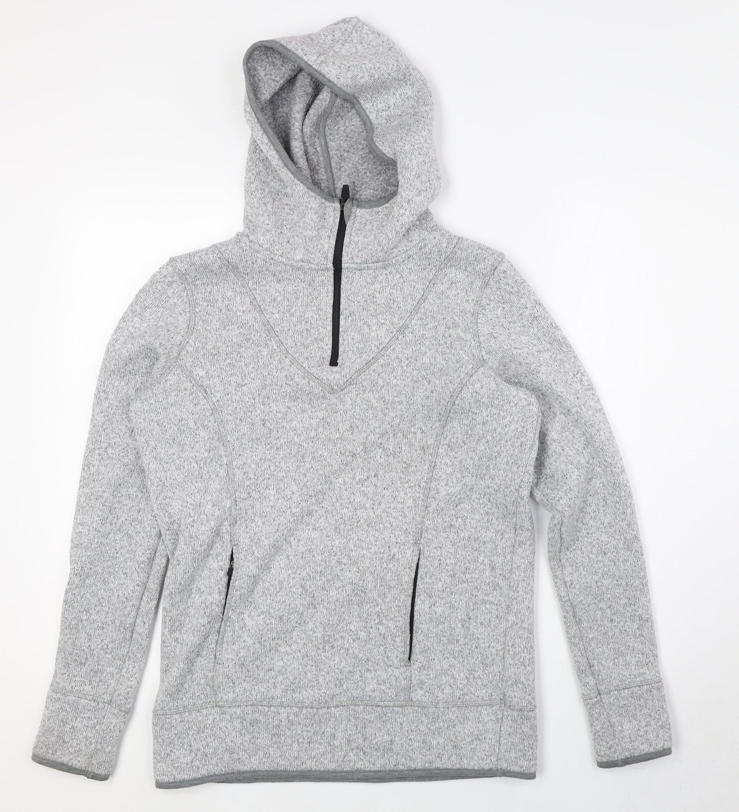 Womens UK Size 8 NEXT Grey Pullover Hoodie