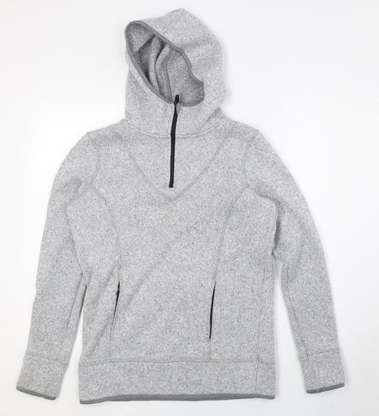 Womens UK Size 8 NEXT Grey Pullover Hoodie