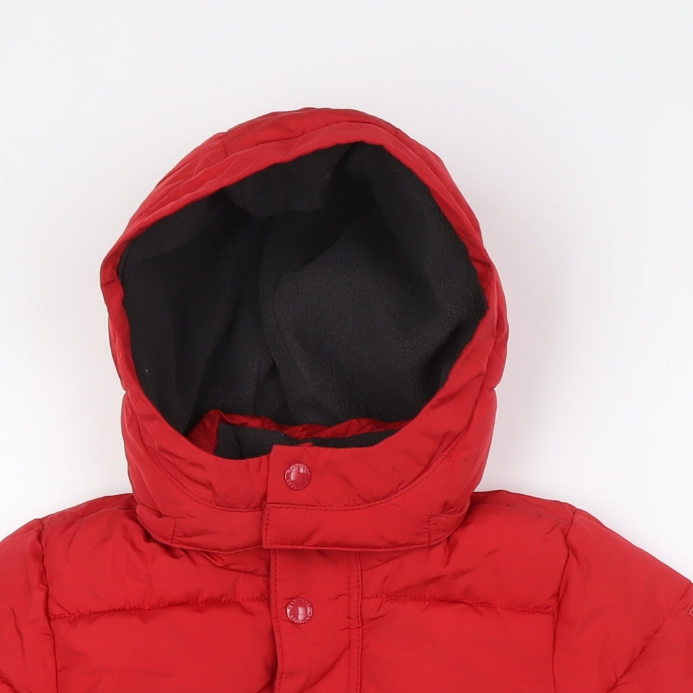 Gap Boys Red Puffer Jacket Jacket Size 3 Years Zip - Snow Skirt