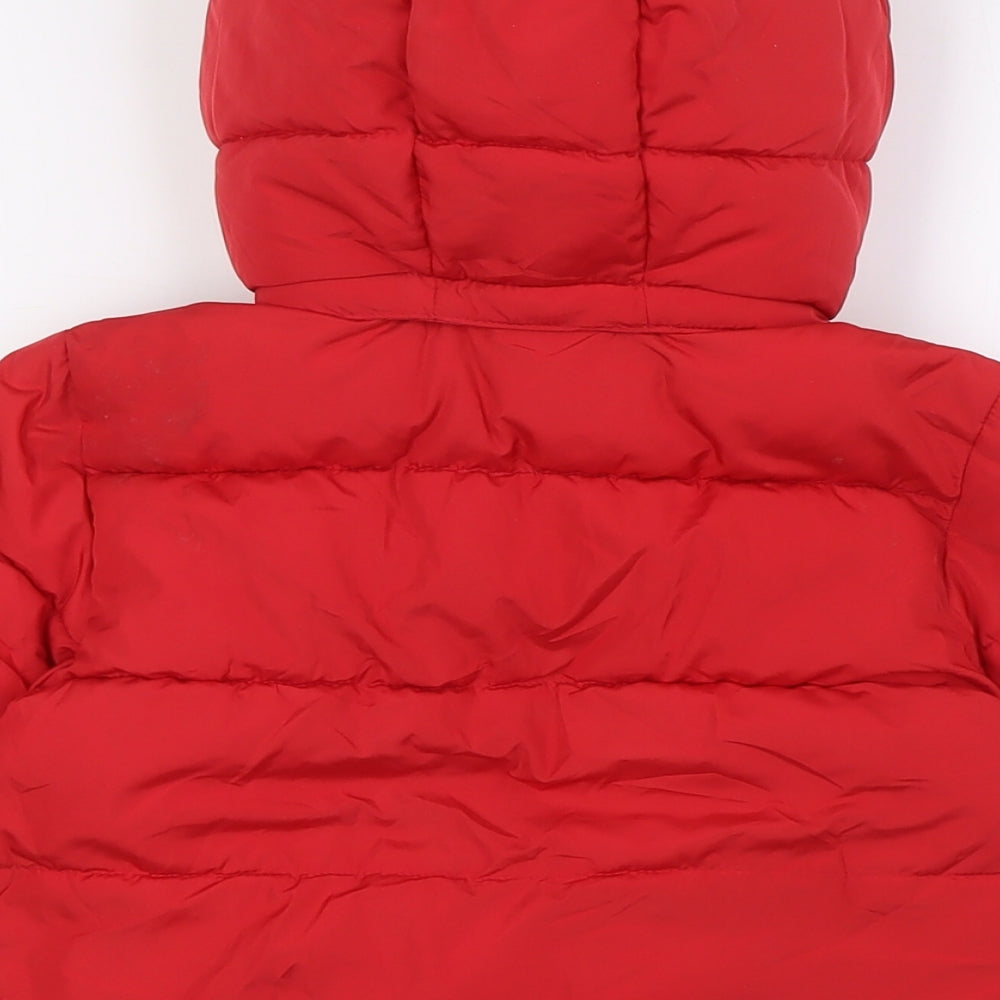 Gap Boys Red Puffer Jacket Jacket Size 3 Years Zip - Snow Skirt