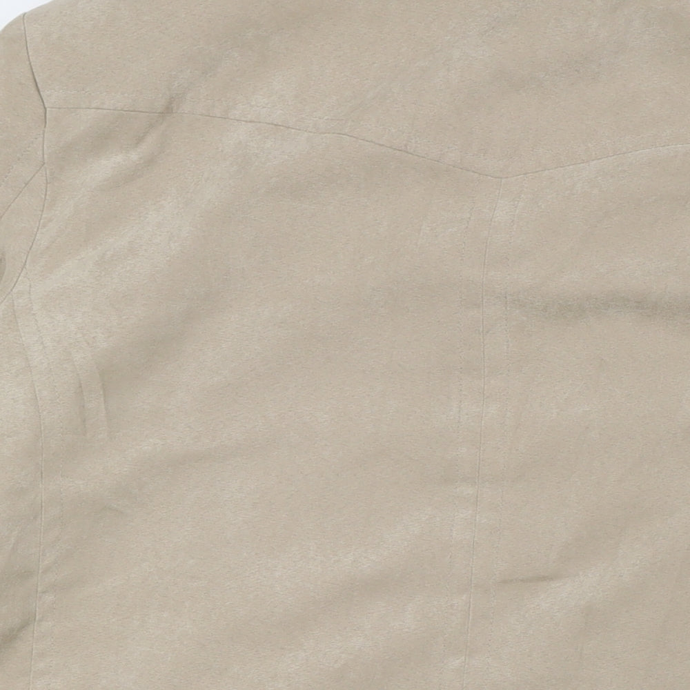 Womens UK Size 18 EWM Beige Overcoat