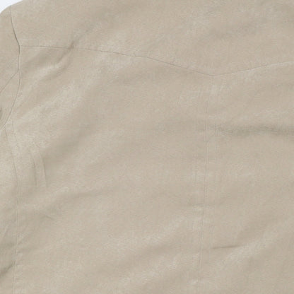 Womens UK Size 18 EWM Beige Overcoat