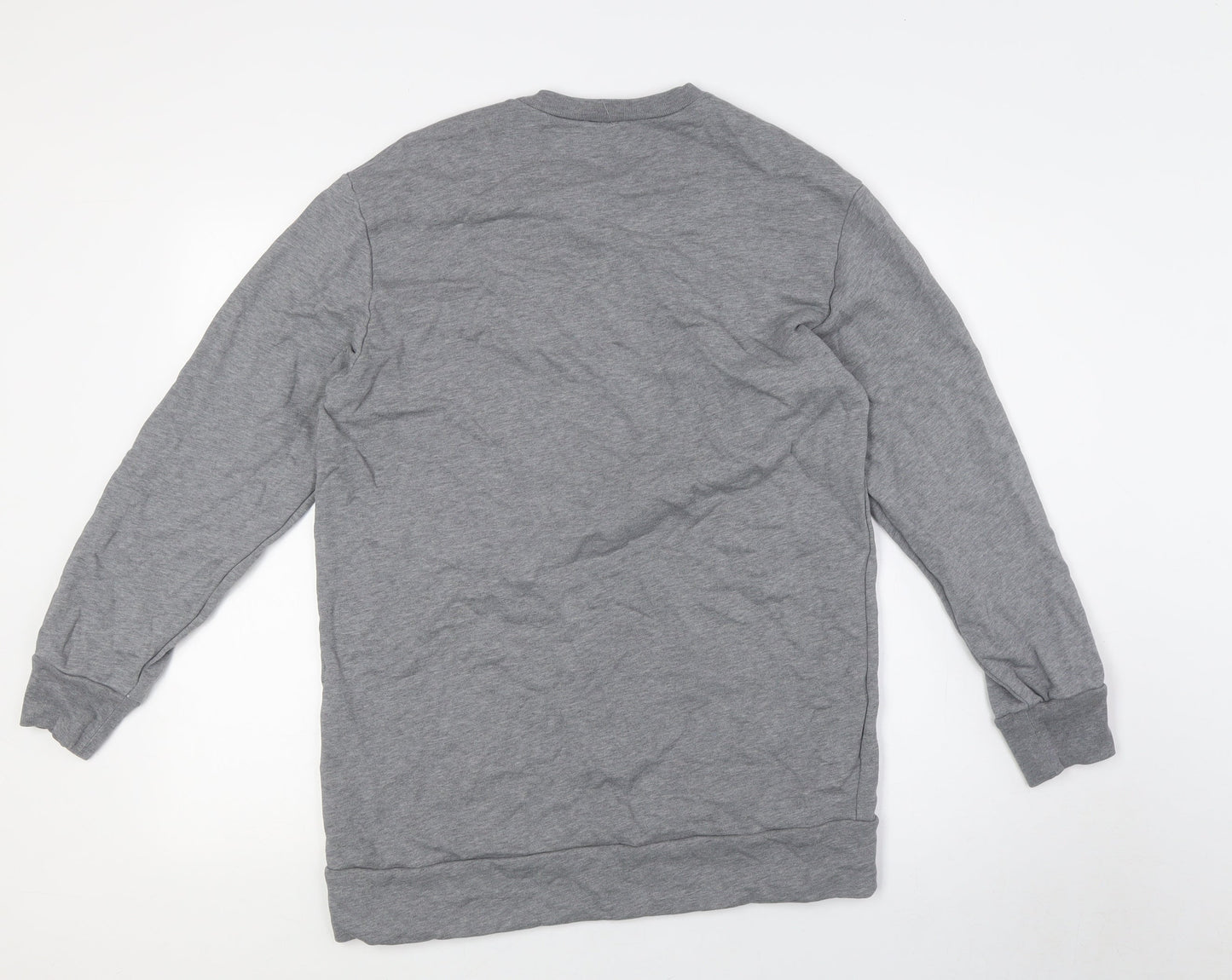 No 21 Womens Grey Cotton Pullover Sweatshirt Size 14 - I Love No 21
