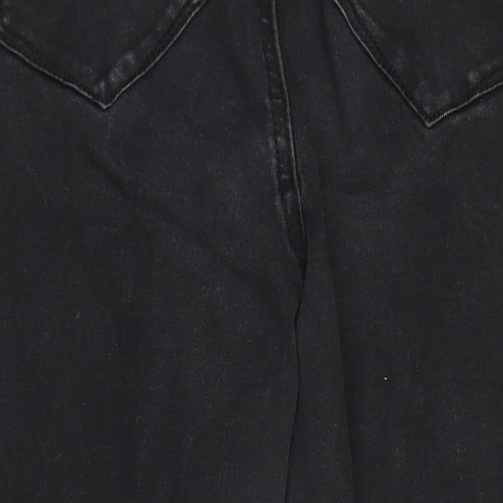 Denim Co Womens Black Cotton Jegging Jeans Size 14 L25 in Regular