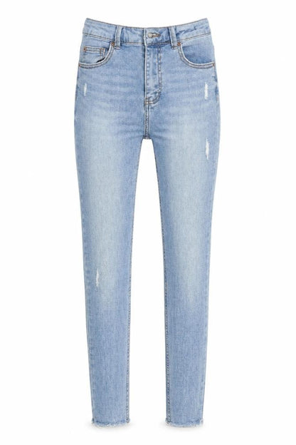 Womens UK Size 10 Denim Co Regular Fit Skinny Blue Jeans