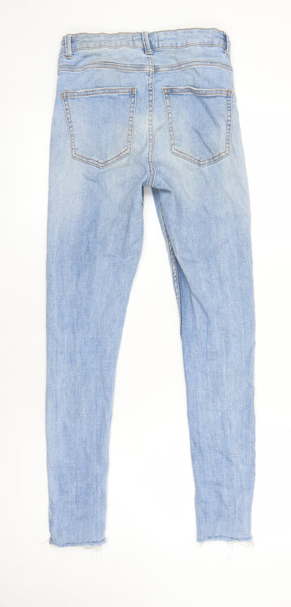 Denim Co Womens Blue Cotton Skinny Jeans Size 10 L27 in Regular