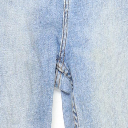 Denim Co Womens Blue Cotton Skinny Jeans Size 10 L27 in Regular