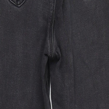 Topshop Womens Black Cotton Jegging Jeans Size 26 in L25 in Slim
