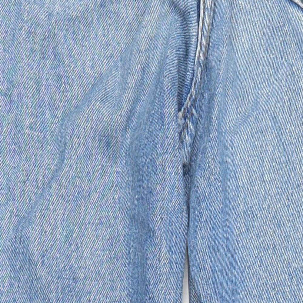 Only Brand Womens Blue Cotton Mom Jeans Size 34 in L26 in Regular