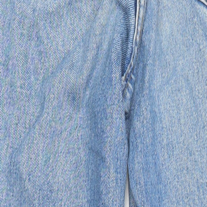 Only Brand Womens Blue Cotton Mom Jeans Size 34 in L26 in Regular