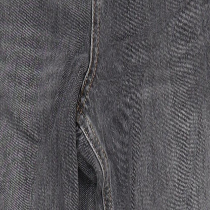 Topshop Womens Grey Cotton Mom Jeans Size 30 in L30 in Regular