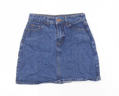 Womens UK Size 6 Denim Co. Mini Denim Skirt