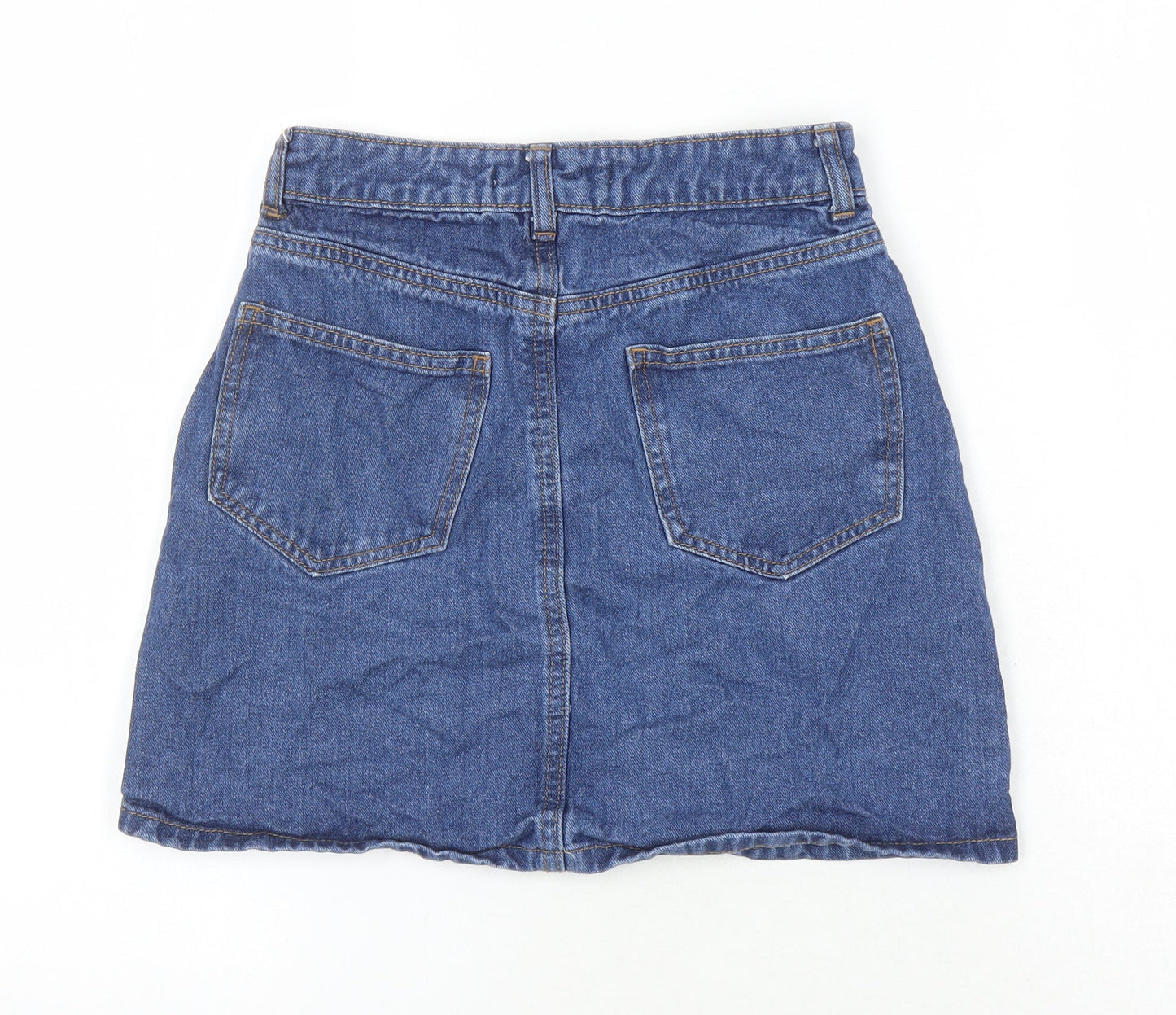 Womens UK Size 6 Denim Co. Mini Denim Skirt