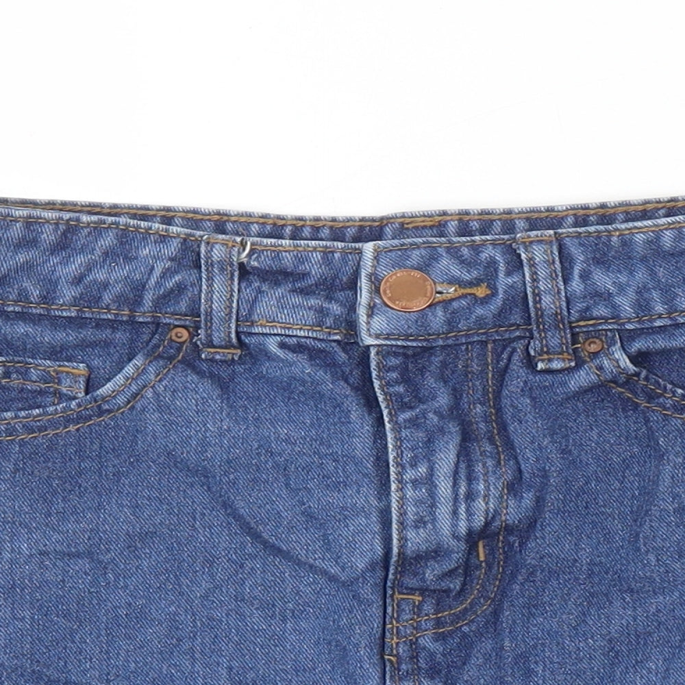 Womens UK Size 6 Denim Co. Mini Denim Skirt