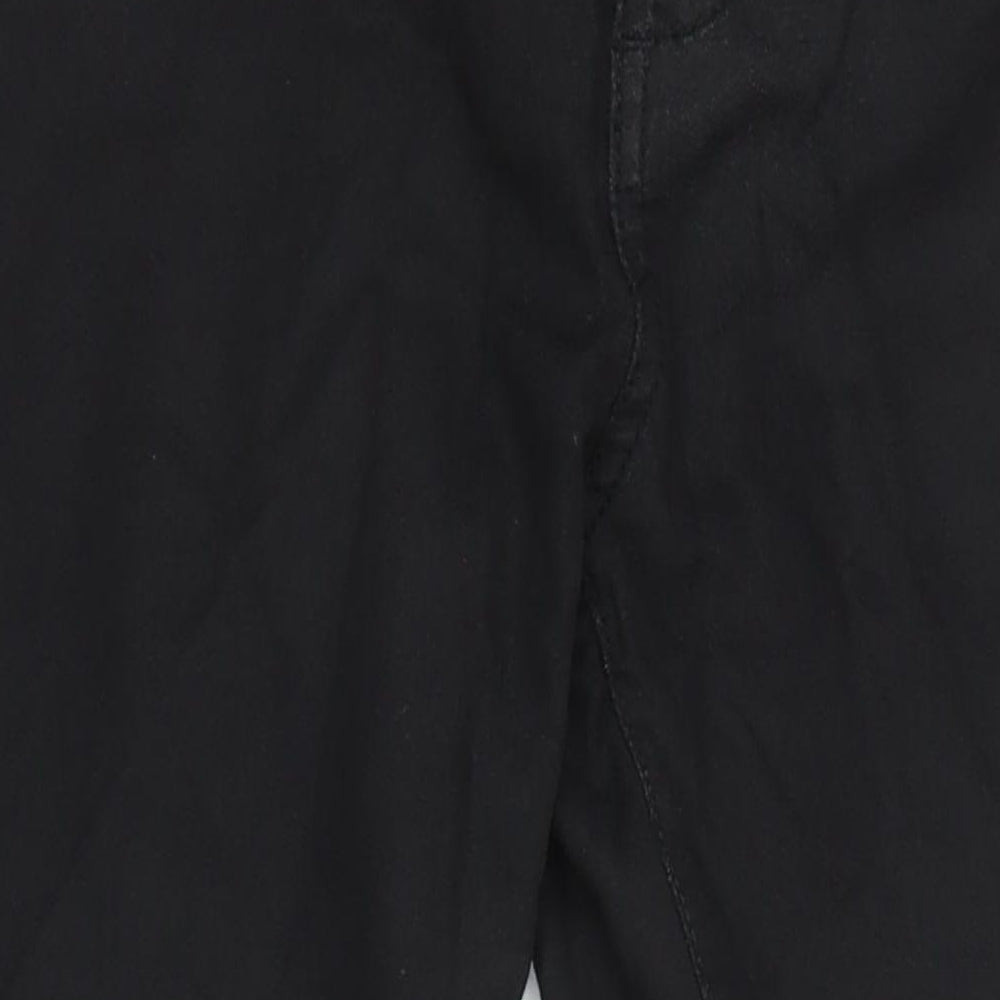 Zara Mens Black Cotton Skinny Jeans Size 38 in L30 in Regular