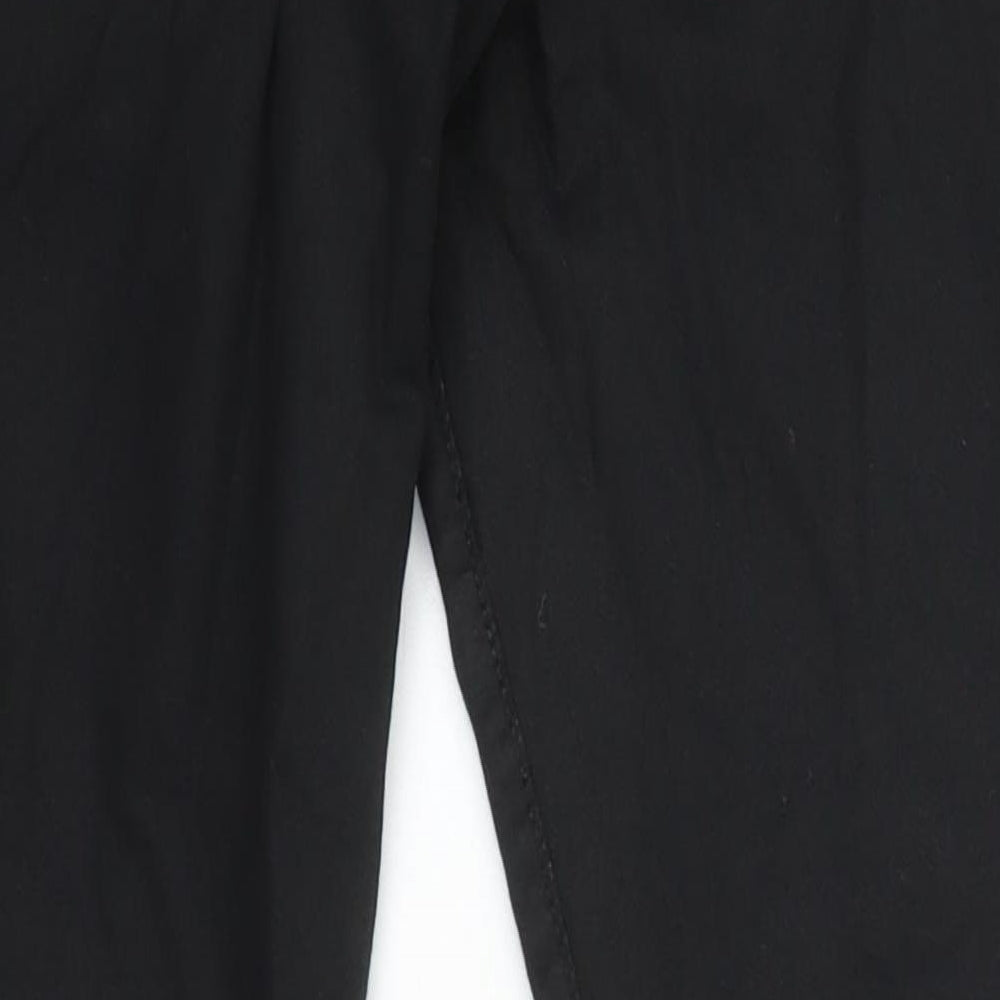 Zara Mens Black Cotton Skinny Jeans Size 38 in L30 in Regular