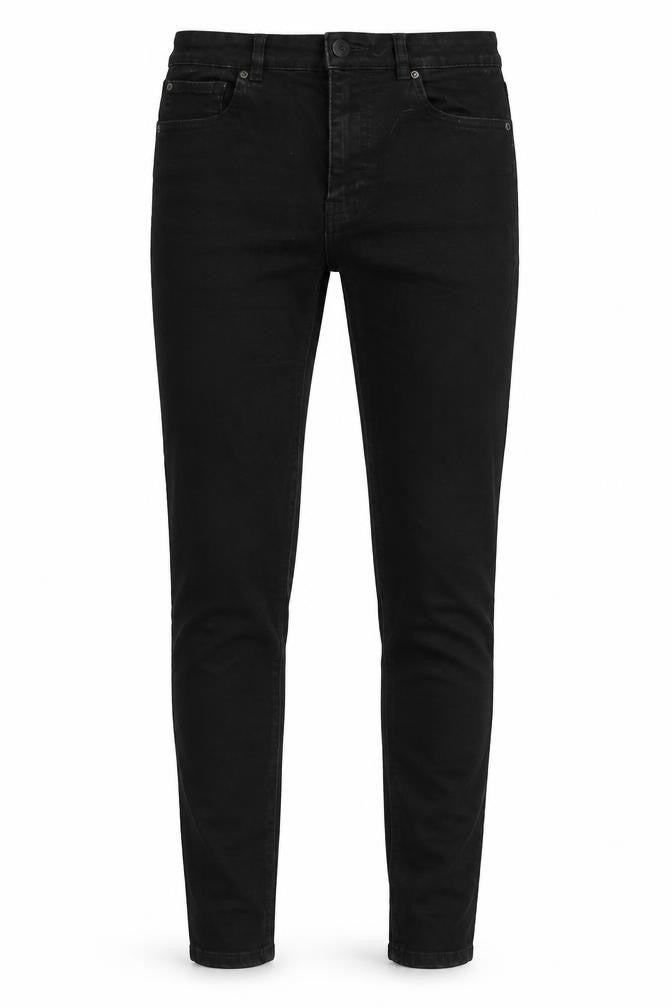 Womens UK Size 10 Pull&Bear Regular Fit Skinny Black Jeans