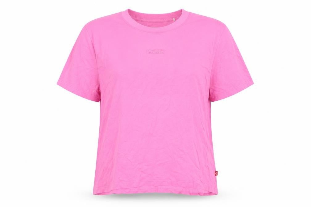 Womens UK Size S Levi's Pink Basic T-Shirt