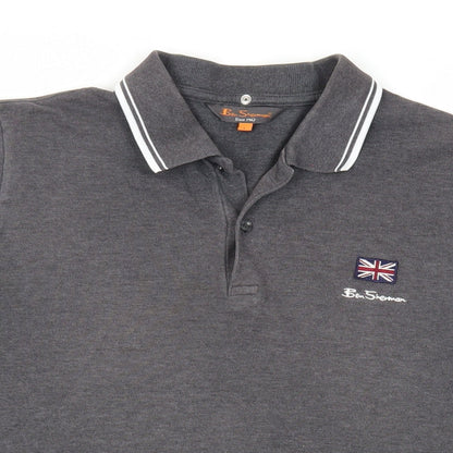 Ben Sherman Grey Polo shirt, size L.