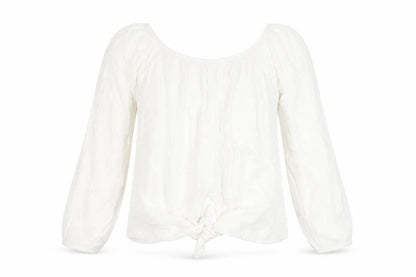 Womens UK Size 10 Miss Selfridge White Basic Blouse