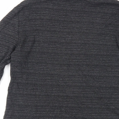 Womens UK Size 12 New Look Grey Basic T-Shirt