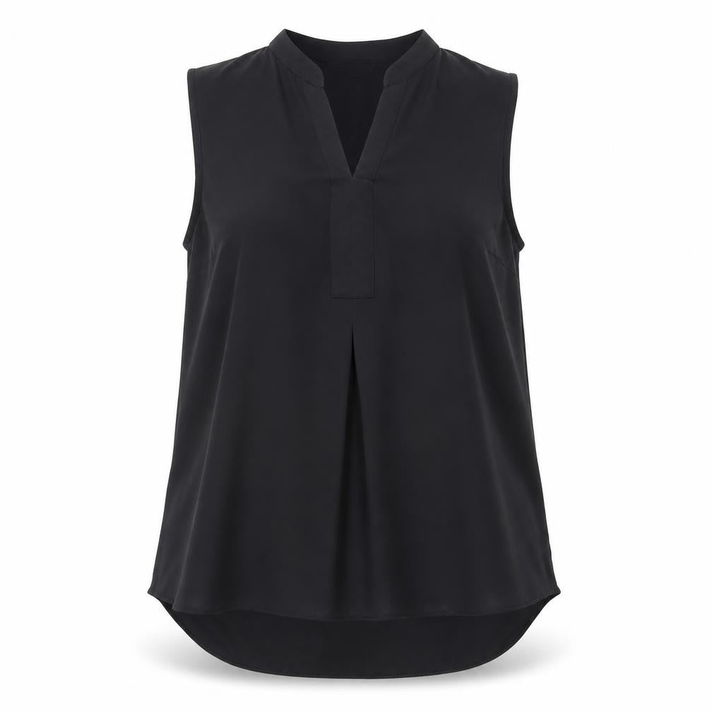 Womens UK Size 12 Dorothy Perkins Black Basic Blouse