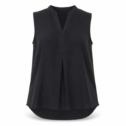 Womens UK Size 12 Dorothy Perkins Black Basic Blouse