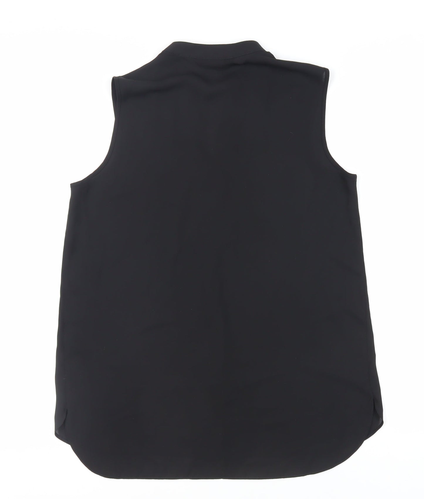 Womens UK Size 12 Dorothy Perkins Black Basic Blouse