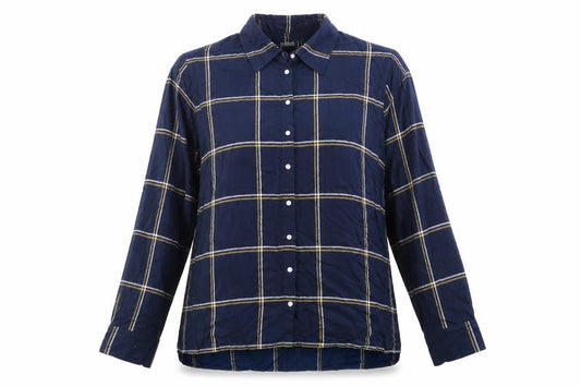Womens UK Size 24 Damart Blue Basic Button-Up