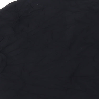 Womens UK Size 10 New Look Black Kimono Blouse