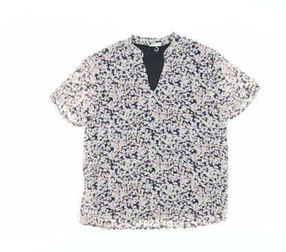 Womens UK Size 6 VILA Multicoloured Basic Blouse