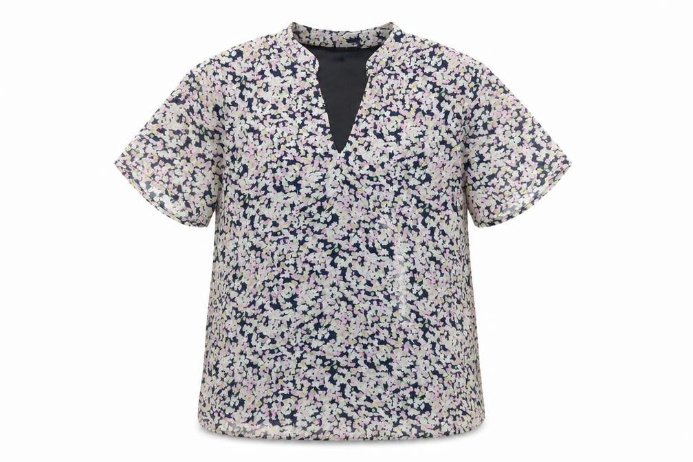 Womens UK Size 6 VILA Multicoloured Basic Blouse