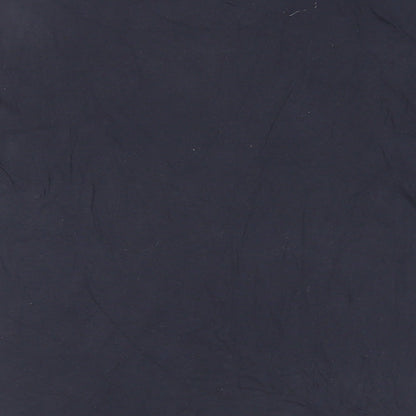 Teddy Smith Mens Blue Cotton T-Shirt Size S Crew Neck - Logo